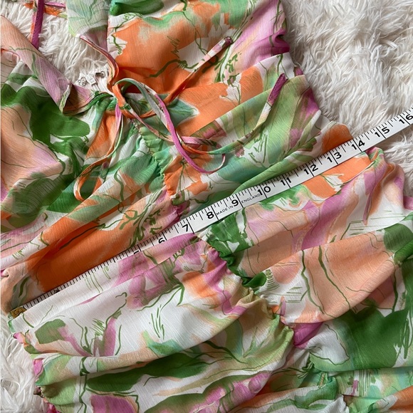 New Lost + Wander Painterly Love Mini Dress Floral Women's S | Summer Dress - Picture 11 of 16